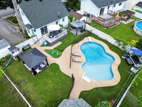 Aerial View - 422 Rue St-Laurent, Saint-Eustache, QC 