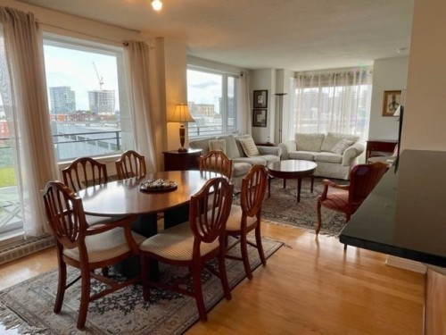 Salon - 1102-650 Rue Jean-D'Estrées, Montréal (Ville-Marie), QC - Indoor Photo Showing Dining Room