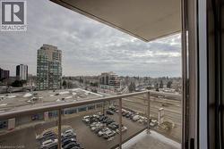 Balcony with a view of city - 