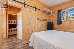 Light and cosy Pine interior, barn door - 