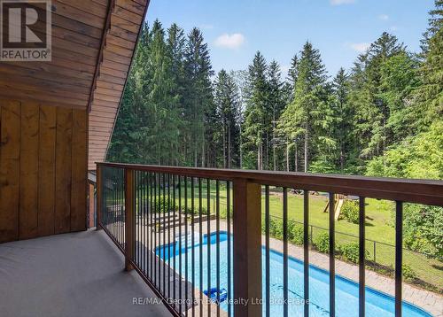 19 Kingfisher Crescent, Tiny, ON - Outdoor With In Ground Pool