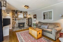new wood insert in family room - 