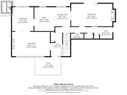 Main floor layout - 