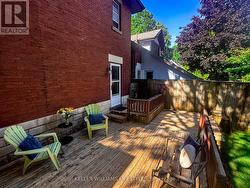 Deck recently repaired - 