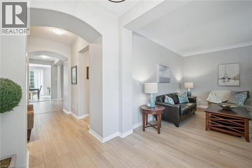 Hallway with arched walkways - 79 Zieman Crescent, Cambridge, ON 