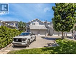 Front of home with extra parking stall - 