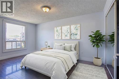 Virtually Staged - 75 Berkindale Drive Unit# 85, Hamilton, ON - Indoor Photo Showing Bedroom