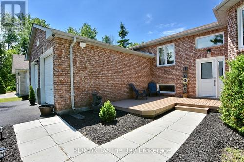 Newly Landscaped Front Yard and Paved Drive - 2 Birchmount Circle, Wasaga Beach, ON 