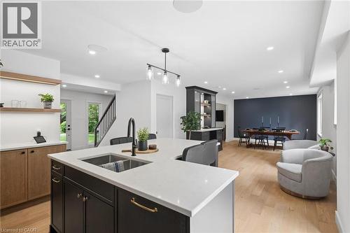 361 Coleridge Place, Waterloo, ON - Indoor Photo Showing Kitchen With Double Sink