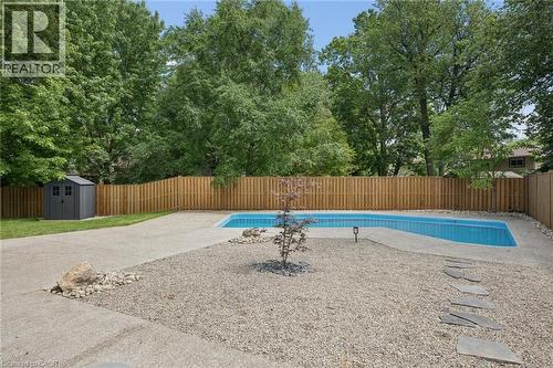 361 Coleridge Place, Waterloo, ON - Outdoor With In Ground Pool With Backyard