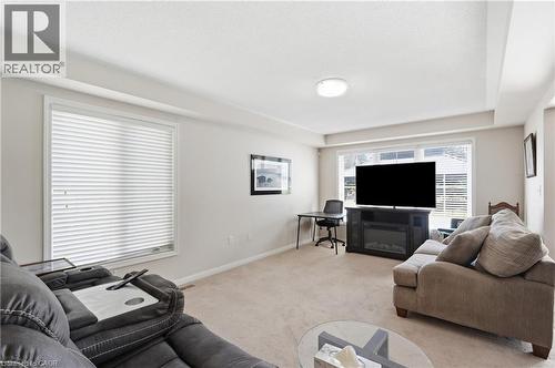 240 Emick Drive, Hamilton, ON - Indoor Photo Showing Living Room With Fireplace