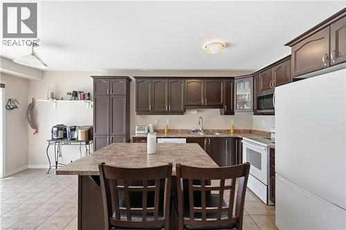 240 Emick Drive, Hamilton, ON - Indoor Photo Showing Kitchen With Double Sink
