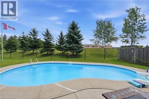240 Emick Drive, Hamilton, ON - Outdoor With In Ground Pool With Backyard