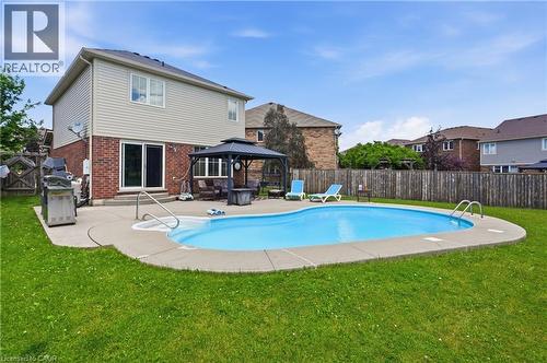 240 Emick Drive, Hamilton, ON - Outdoor With In Ground Pool With Backyard