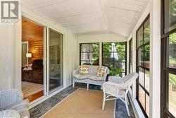For quiet respite or visiting with friends - 