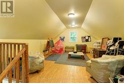 Garage's finished loft for bedroom or flex space - 
