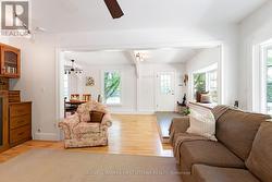 Hardwood floors flow thru living areas - 