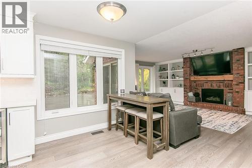 1774 Old Mill Road, Kitchener, ON - Indoor With Fireplace