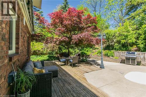 Electric awning - 1774 Old Mill Road, Kitchener, ON - Outdoor With Deck Patio Veranda