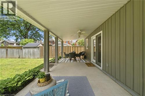 112 Sydenham Street, Brantford, ON - Outdoor With Deck Patio Veranda With Exterior