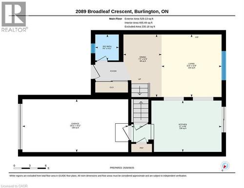 Floor plan - 2089 Broadleaf Crescent, Burlington, ON 