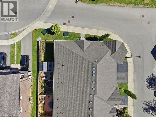 Asphalt shingle roof with multiple gables and roof vents - 104 Sonoma Valley Crescent, Hamilton, ON - Outdoor