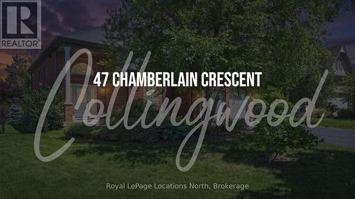 47 Chamberlain Crescent, Collingwood, ON 