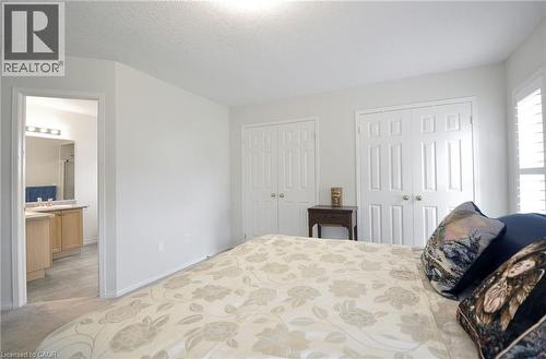 Neutral wall paint throughout - 95 Drinkwater Drive, Cambridge, ON - Indoor Photo Showing Bedroom