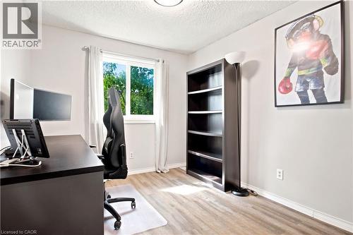 Neutral wall paint with wood-finish flooring - 175 Siebert Avenue Unit# 9, Kitchener, ON 