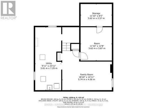 Basement - 421 Greenwood Avenue, Ottawa, ON 