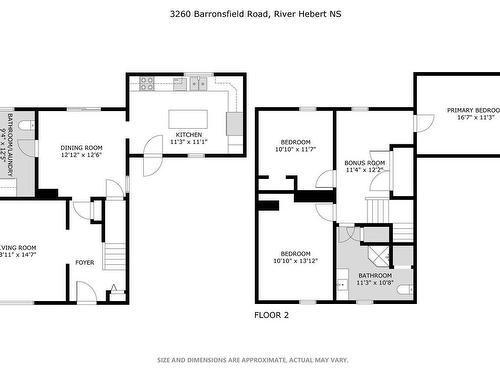 3260/3250 Barronsfield Road, River Hebert, NS 