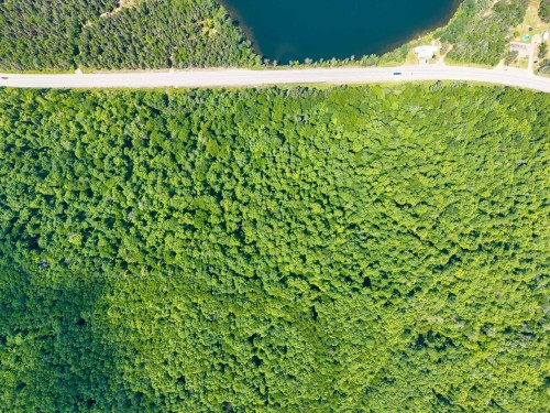 Aerial View - Route 117 N., Rivière-Rouge, QC 
