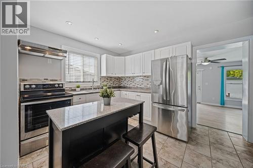 44 Lawrence Street, Brantford, ON - Indoor Photo Showing Kitchen With Stainless Steel Kitchen