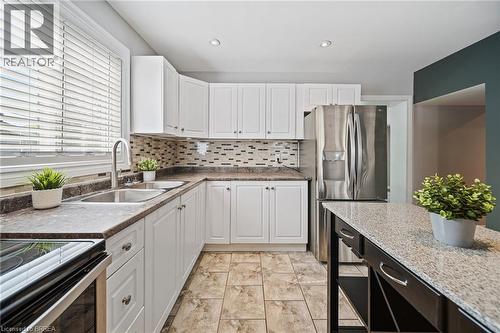 44 Lawrence Street, Brantford, ON - Indoor Photo Showing Kitchen With Stainless Steel Kitchen With Double Sink