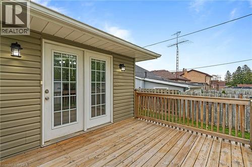 44 Lawrence Street, Brantford, ON - Outdoor With Deck Patio Veranda With Exterior