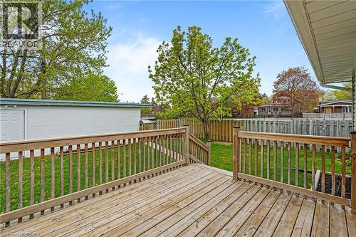 44 Lawrence Street, Brantford, ON - Outdoor With Deck Patio Veranda With Exterior