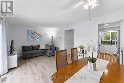 Open concept living/dining space - 