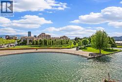 Lagoon, park, city, lake and mountain views - 