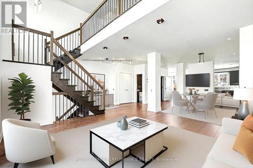 Wide open Concept  Virtually staged furniture - 805 Kingsmere Avenue, Ottawa, ON 