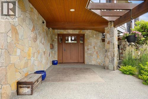 front entrance - 13707 Watson Drive, Coldstream, BC 