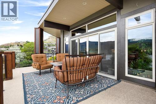 Deck overlooking Kal - 13707 Watson Drive, Coldstream, BC 