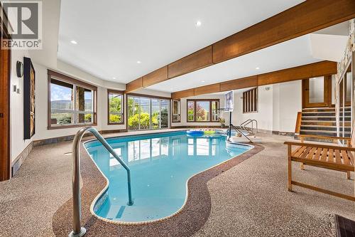 Indoor pool - 13707 Watson Drive, Coldstream, BC 