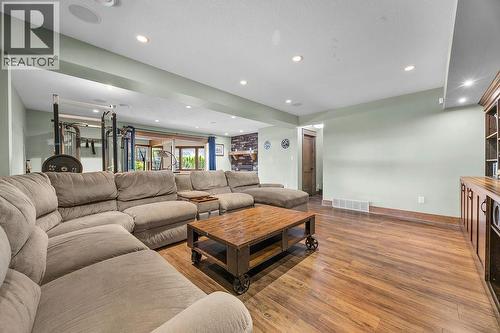 lower theatre room/gym - 13707 Watson Drive, Coldstream, BC 