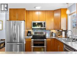 Gourmet Kitchen with Stainless Steel appliances AND counter - 