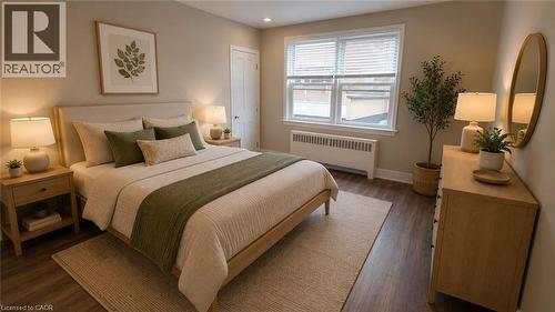 virtually staged (unit is not furnished) - 181 King Street E Unit# 9, Kitchener, ON 