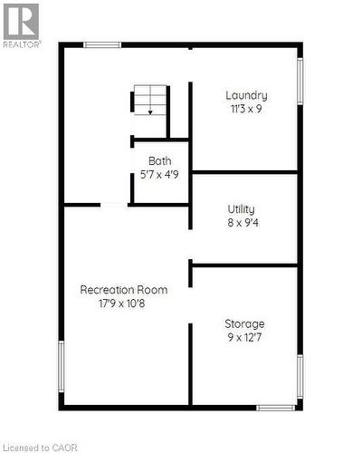 Floor plan - 56 Barons Avenue N, Hamilton, ON 