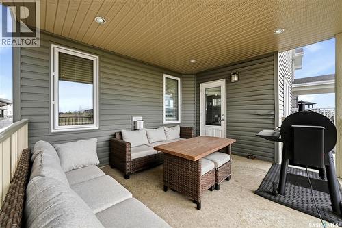 3504 Green Lily Road, Regina, SK - Outdoor With Deck Patio Veranda With Exterior