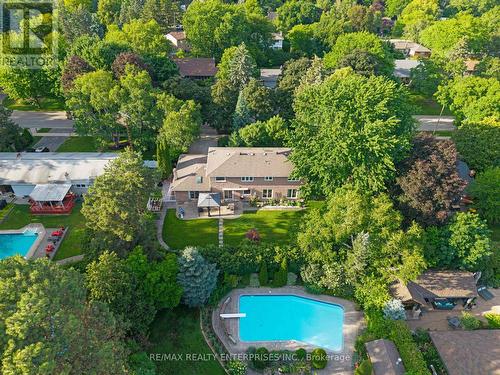 2084 Obeck Crescent, Mississauga, ON - Outdoor With In Ground Pool