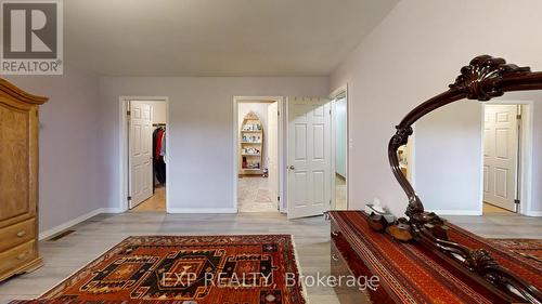 Doors off primary to closet and ensuite - 91 Simcoe Road, Ramara, ON 
