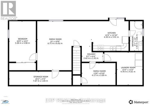 Lower Level - 91 Simcoe Road, Ramara, ON 